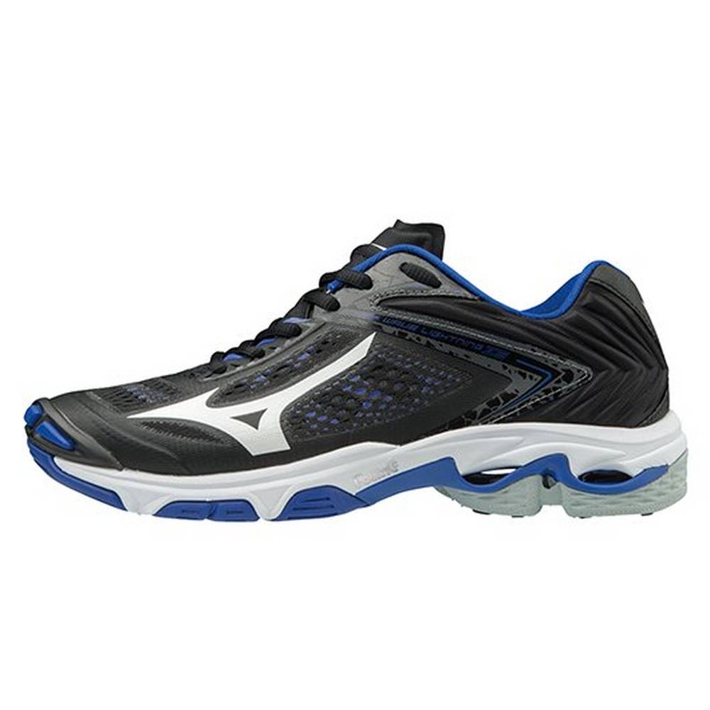 Scarpe Volley Mizuno Wave Lightning Z5 Donna - Nere/Blu Reale - 76231-MYGF